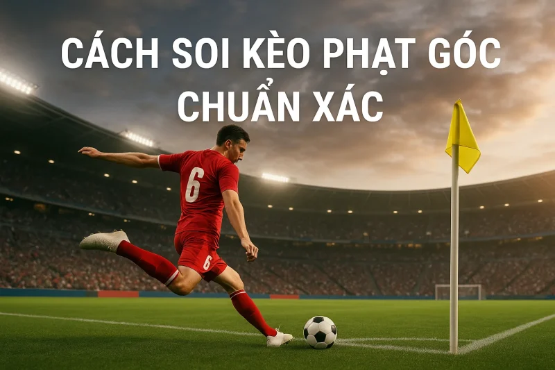 Cách soi kèo phạt góc chuẩn xác