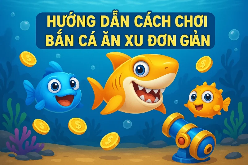 Hướng dẫn cách chơi bắn cá ăn xu đơn giản