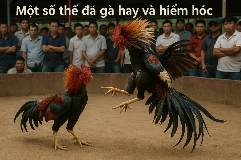 Một số thế đá gà hay và hiểm hóc