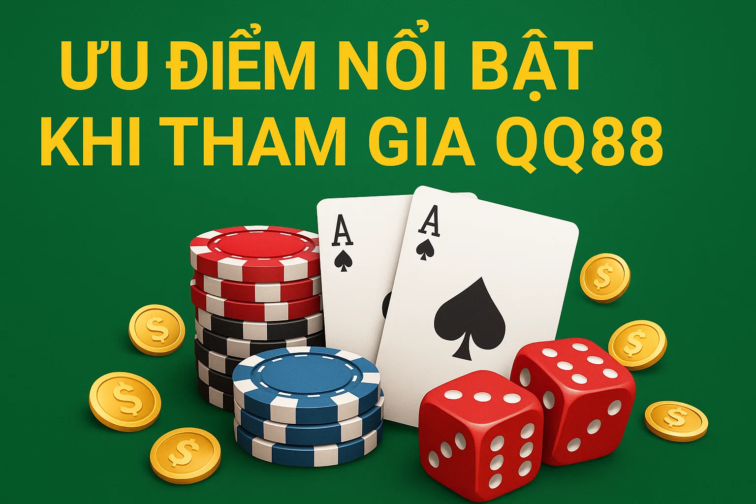 Ưu điểm nổi bật khi tham gia QQ88